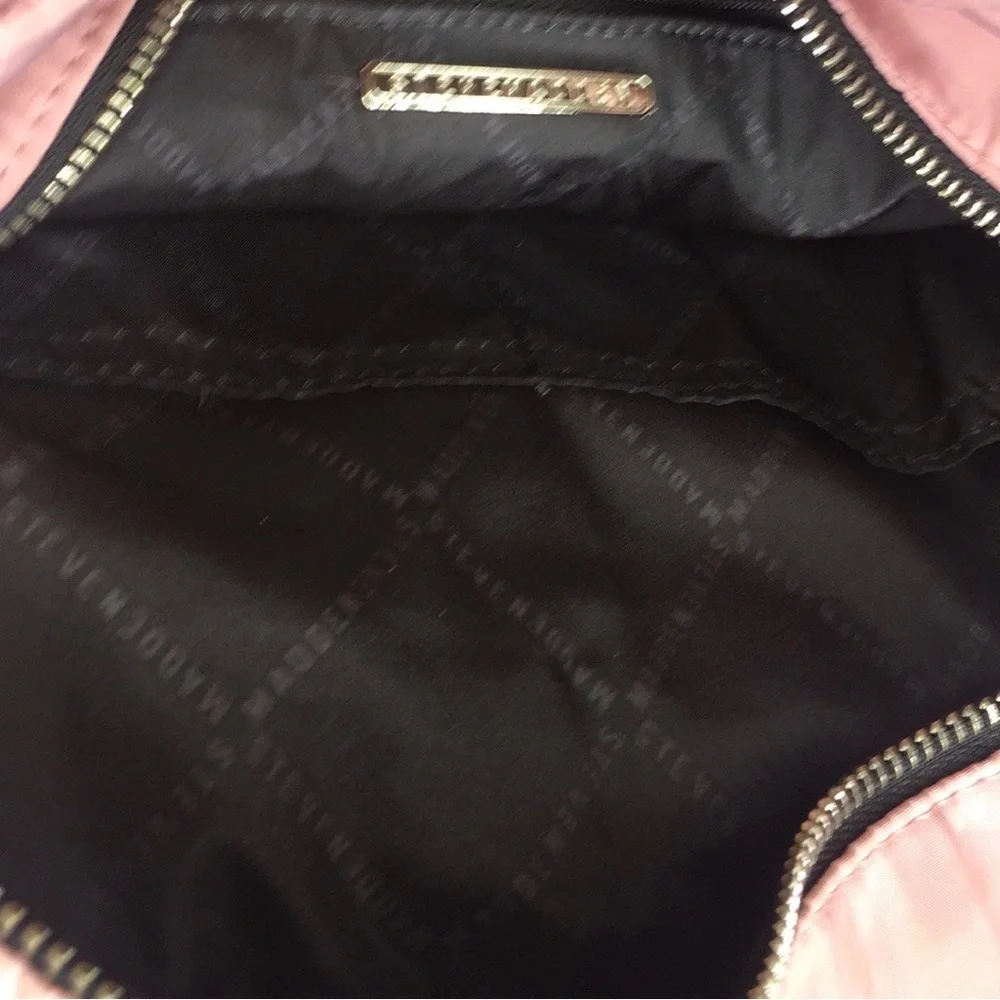 Steve Madden Pink Nylon Mini Force Backpack